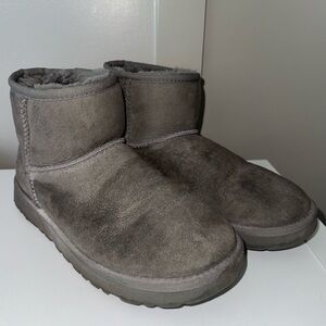 UGG Classic Gray Shearling Boots